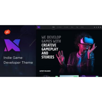 Xion – Indie Game Developer WordPress Theme