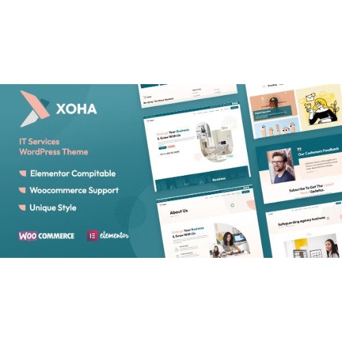 Xoha-Startup-Consulting-Theme.jpg Xoha – Startup Consulting Theme - Image 1