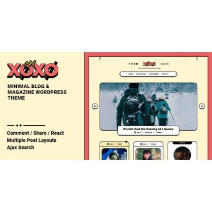 Xoxo – Blog & Magazine WordPress Theme
