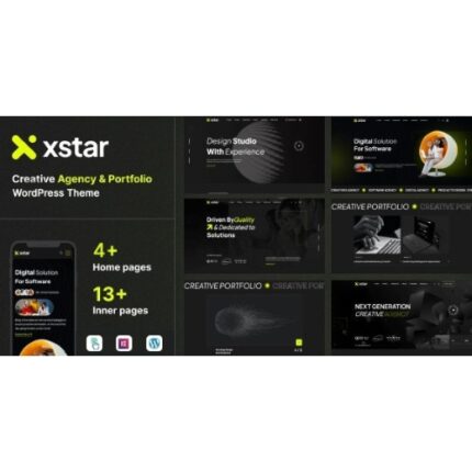 Xstar – Creative Agency & Portfolio WordPress Theme