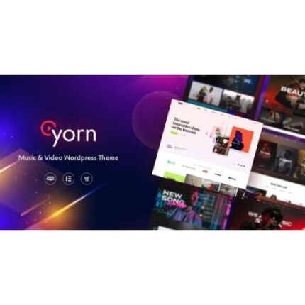 Yorn – Music & Video WordPress Theme