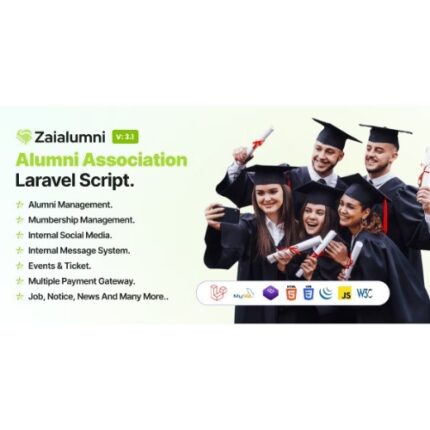 Zaialumni – Alumni Association Laravel Script.