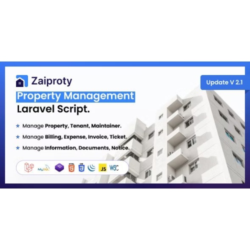 Zaiproty-Property-Management-Laravel-Script.jpg Zaiproty – Property Management Laravel Script - Image 1