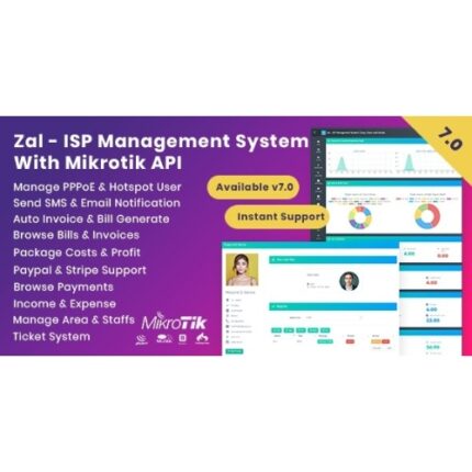 Zal – ISP Management System With Mikrotik API