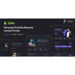 Zelio – Personal Portfolio Resume Laravel Script