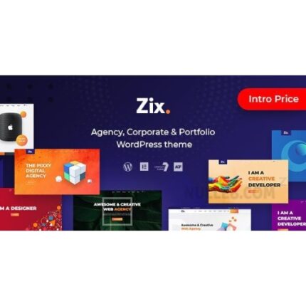 Zix – Digital Agency & MultiPurpose WordPress Theme