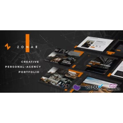 Zonar – Personal Portfolio WordPress Theme