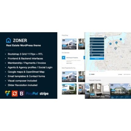 Zoner – Real Estate WordPress Theme