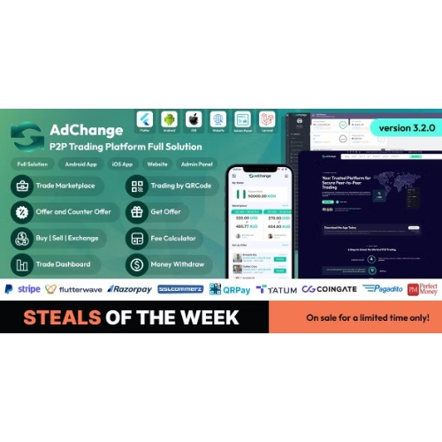 adChange-P2P-Trading-Platform-Full-Solution.jpg adChange – P2P Trading Platform Full Solution - Image 1