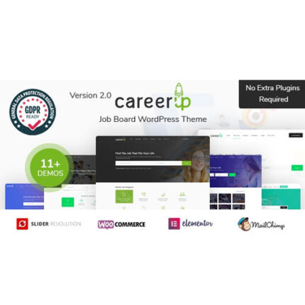 CareerUp – Job Board WordPress Theme