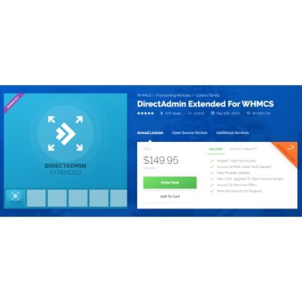 DirectAdmin Extended For WHMCS – ModulesGarden