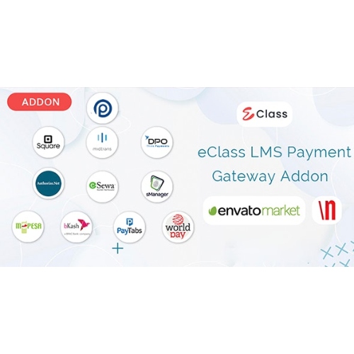 eClass-LMS-Payment-Gateways-Addon.jpg eClass LMS Payment Gateways Addon - Image 1