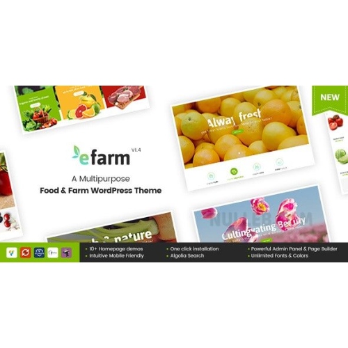 eFarm-A-Multipurpose-Food-Farm-WordPress-Theme.jpg eFarm – A Multipurpose Food & Farm WordPress Theme - Image 1