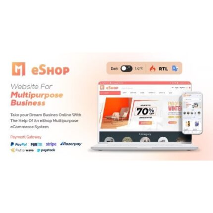 eShop Web – Multi Vendor eCommerce Marketplace / CMS