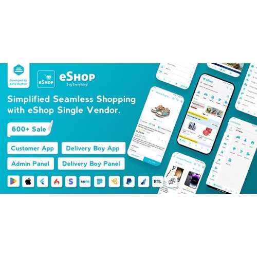 eShop-eCommerce-Single-Vendor-App-Shopping-eCommerce-App-with-Flutter.jpg eShop- eCommerce Single Vendor App | Shopping eCommerce App with Flutter - Image 1