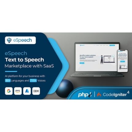 eSpeech – AI Text to Speech Flutter Full App