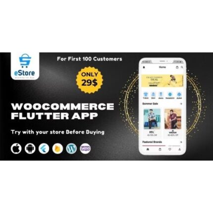 eStore – Build a Flutter eCommerce Mobile App for Android and iOS from WordPress WooCommerce Store