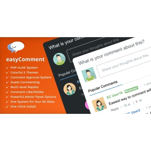 easyComment-E28093-PHP-Comment-Script-Nulled.jpg easyComment – PHP Comment Script - Image 1