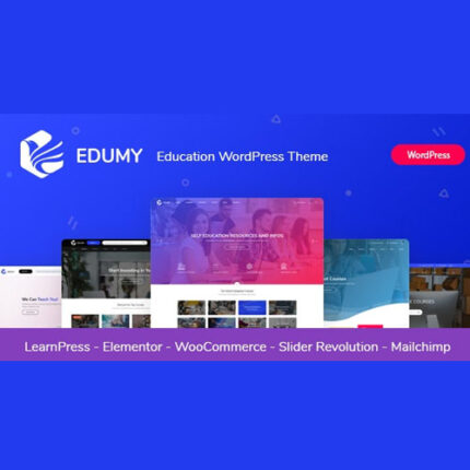 Edumy – LMS Online Education Course WordPress Theme