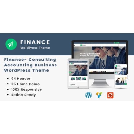 Finance – Consulting, Accounting WordPress Theme