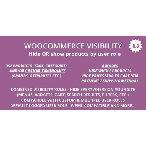 hide-products-woo.jpg WooCommerce Hide Products, Categories, Prices, Payment and Shipping by User Role - Image 1