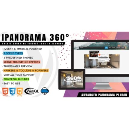 iPanorama 360° – Virtual Tour Builder for WordPress