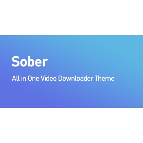 inline.jpg Sober All in One Video Downloader Theme - Image 1