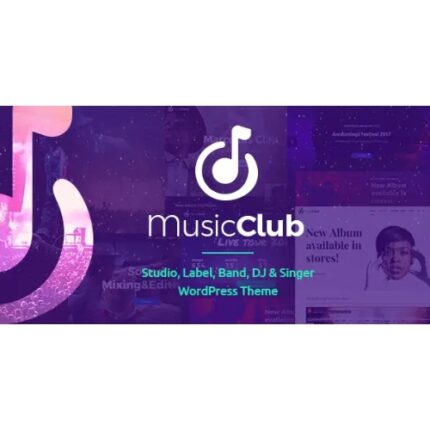 Music Club – Band & DJ WordPress Theme
