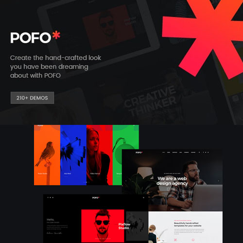 pofo.jpg Pofo – Creative Portfolio and Blog WordPress Theme - Image 1