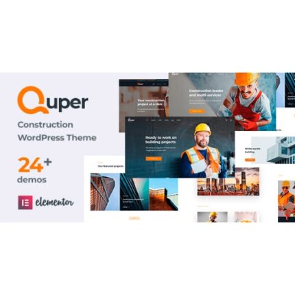 Quper | Construction and Architecture WordPress Theme