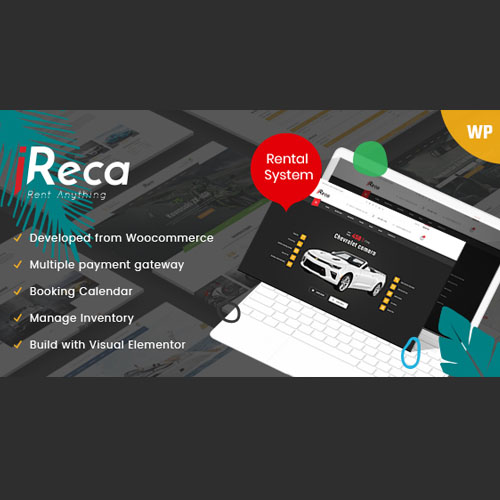 reca.jpg Ireca – Car Rental Boat, Bike, Vehicle, Calendar WordPress Theme - Image 1