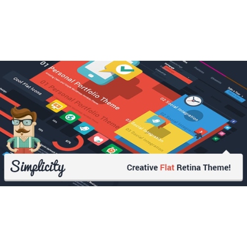 simplicity.jpg Simplicity – Creative Flat Retina Theme - Image 1
