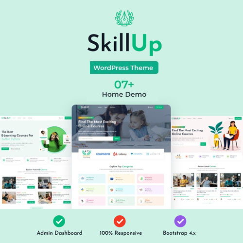 skillup.jpg SkillUp – Online Education WordPress Theme - Image 1