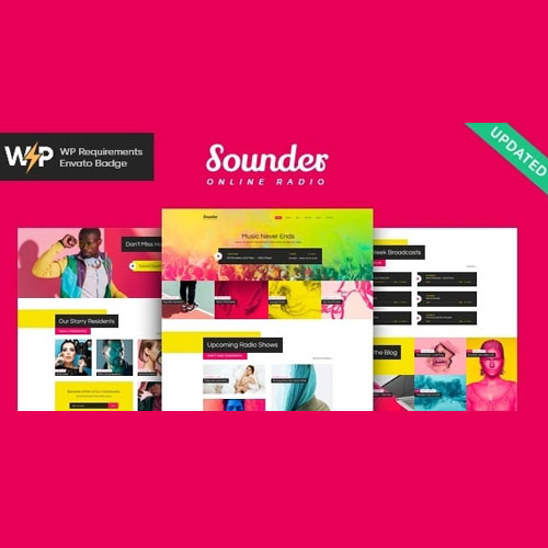 sounder.jpg Sounder | Online Internet Radio Station WordPress Theme + RTL - Image 1