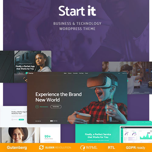 start-it.jpg Start It – Technology & Startup WordPress Theme - Image 1