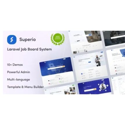 Superio – Theme for JobCore Laravel Job Board CMS