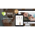 Tails | Veterinary Clinic, Pet Care & Animal WordPress Theme + Shop