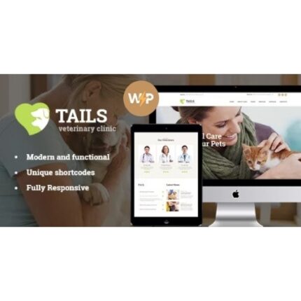 Tails | Veterinary Clinic, Pet Care & Animal WordPress Theme + Shop