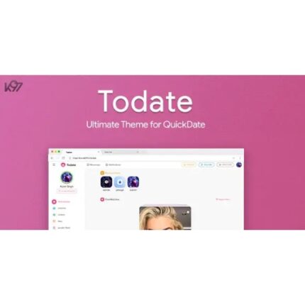 Todate – The Ultimate QuickDate Theme