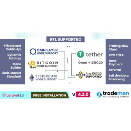 Trademen – Ultimate Exchange, Live Trading, Tradingview, Banking, kyc, Market Exchange