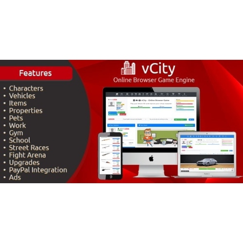 vCity-Online-Browser-Game-Platform-by-Antonov-Nulled.jpg vCity – Online Browser Game Platform - Image 1