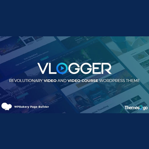 vlogger.jpg Vlogger: Professional Video & Tutorials WordPress Theme - Image 1