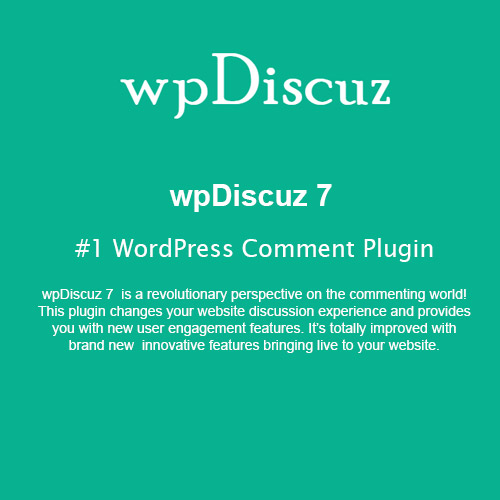 wpDiscuz-1-WordPress-Comment-Plugin.jpeg wpDiscuz – #1 WordPress Comment Plugin - Image 1
