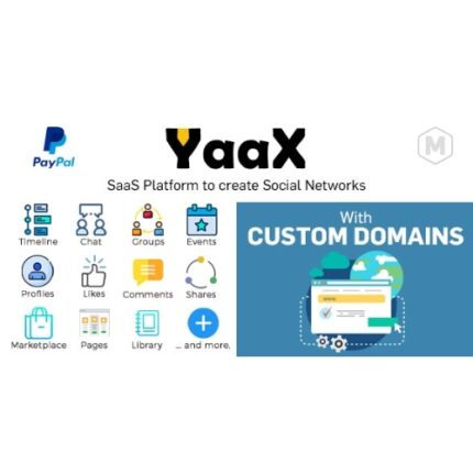 YaaX – SaaS Platform to Create Social Networks